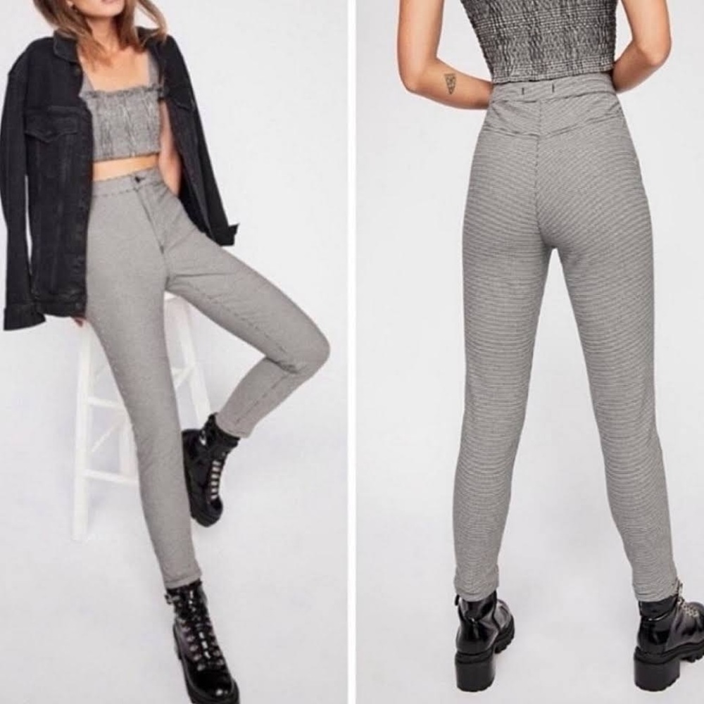 We The Free • Houndstooth Skinny Pant